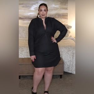 Universal Standard Denim Shirt Dress new with tags and size M (18-20)